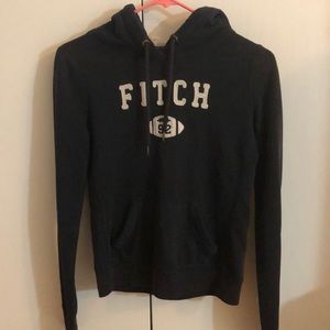 navy abercrombie hoodie